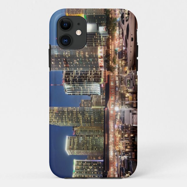 Miami-Skylinestadt in Florida Case-Mate iPhone Hülle (Rückseite)