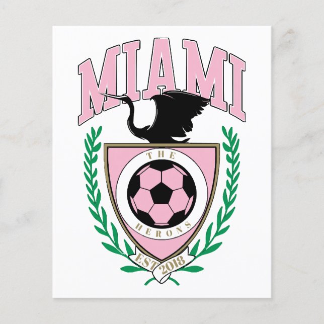 Miami Soccer Varsity Style (Vorderseite)