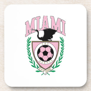Miami Soccer Varsity Style Getränkeuntersetzer
