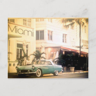 Miami-Südstrand Postkarte