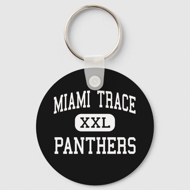 Miami Trace - Panthers - Washington Court House Schlüsselanhänger (Vorderseite)