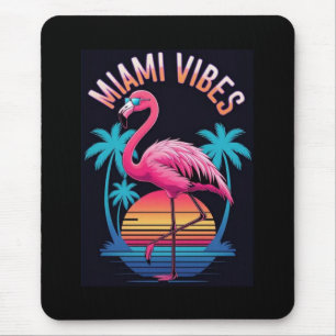 Miami Vibes Sommer Flamingo Design-63454 Mousepad