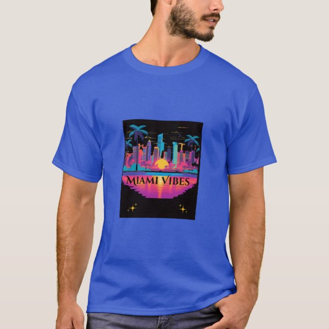 Miami Vibes T-Shirt (Vorderseite)