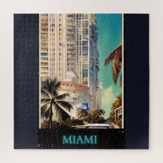 Miami Vintage Poster