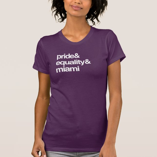 MIAMIgleichheit UND -STOLZ -- .png T-Shirt (Vorderseite)