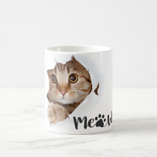 "miaou" mignonne chatte Mug