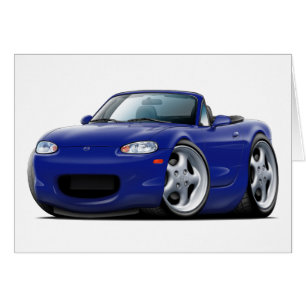 Miata dunkelblaues Auto 1999-05
