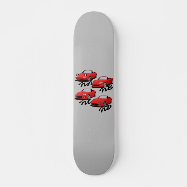 Miata Generations Skateboard (Vorne)