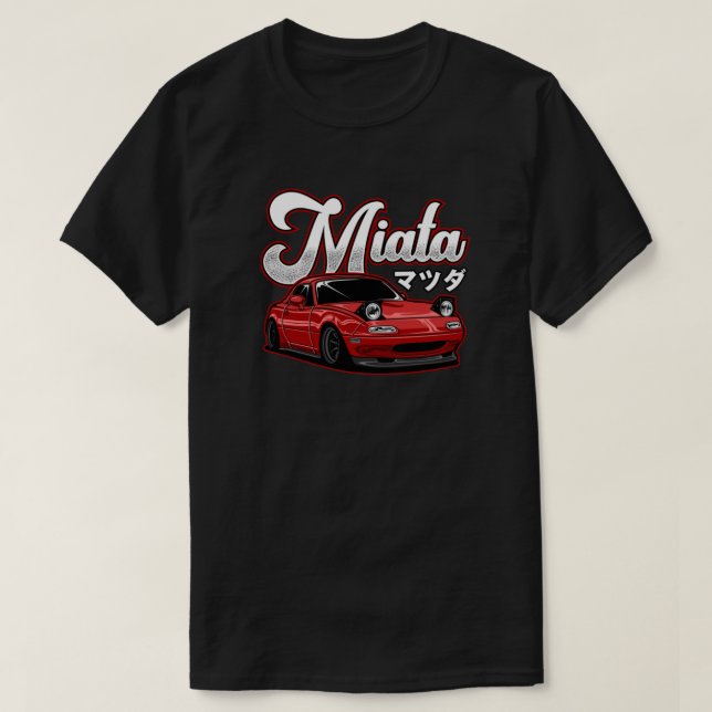 Miata MX-5 NA Red TShirt Essential T - Shirt (Design vorne)