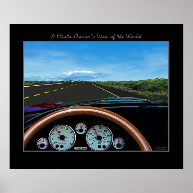 MIATA POSTER (Vorne)