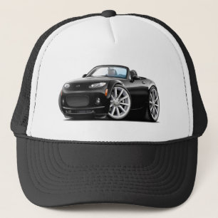 Miata schwarzes Auto 2006-08 Truckerkappe
