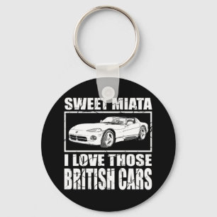 Miata Viper britischer Autowitz Schlüsselanhänger