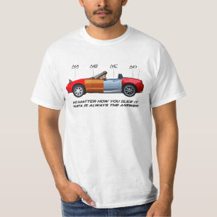 Miatas schnitt T-Shirt