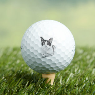 Miau-Halfton Golfball
