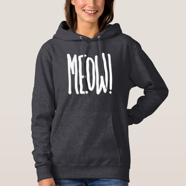 Miau! Hoodie (Vorderseite)