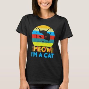 Miau, ich bin eine Katze T-Shirt