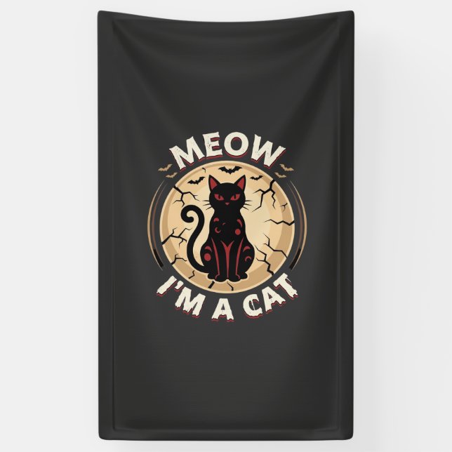 Miau-Katze-Halloween-Grafikdesign_1 Banner (Vertikal)