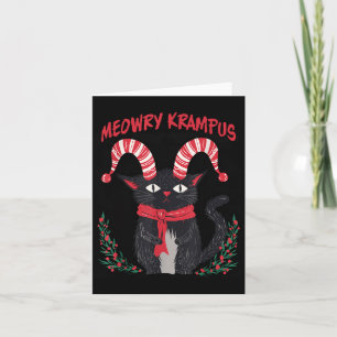 Miau Krampus Lustiger Krampus Kommt In Die Stadt K Karte