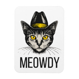 Miau lustige Katze Magnet