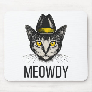 Miau lustige Katze Mousepad