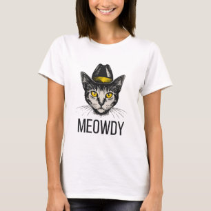 Miau Lustige Katze T-Shirt