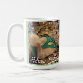 Miau Morgen , Foto, Text, Rückseite Text, Katzenfo Kaffeetasse