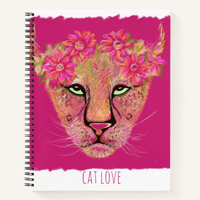 Miau Notizbuch (Vorderseite)