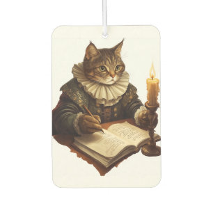 Miau oder nicht Miau � Literarischer Katzenliebhab Autolufterfrischer