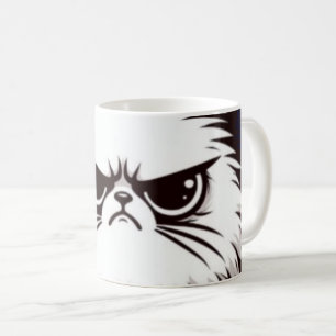 Miau, Red nicht komisch mit mir, Wütendes Katze T- Kaffeetasse
