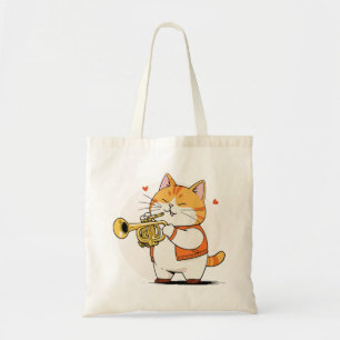 Miau und Melodien Tragetasche