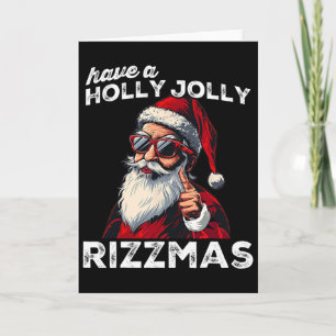 Miauender Weihnachtsmann Miau Lustiger Weihnachtsm Karte