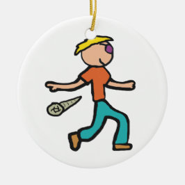 Mic Drop Keramik Ornament