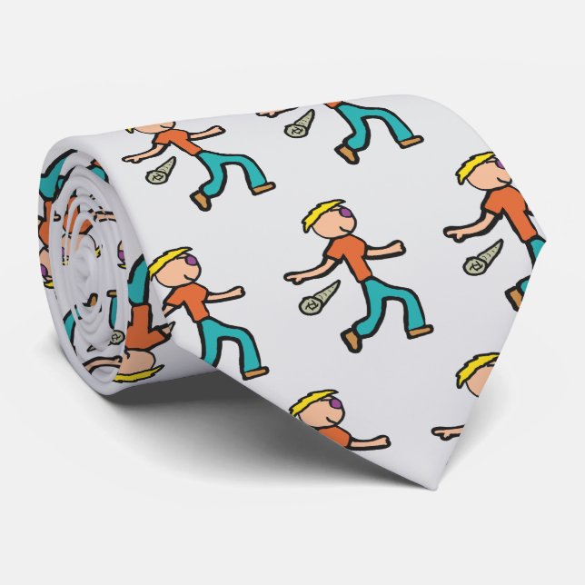 Mic Drop Krawatte (Gerollt)