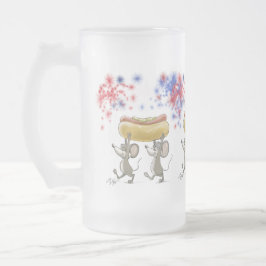 Mic Et Mac Pique-Nuit Pique-Nique De 4 juillet Mug