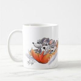 Mic, Mac und Moe's Winter Holiday Tasse