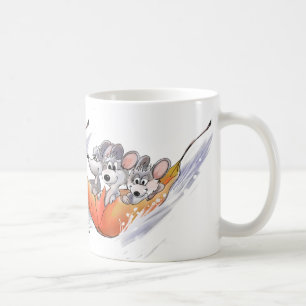 Mic, Mac und Moe's Winter Holiday Tasse