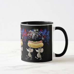 Mic und Mac's 4. Juli Nachts Picnic Tasse