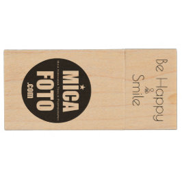MICAFOTO USB-Flash-Laufwerk Holz USB Stick