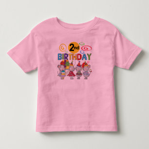 Mice 2e anniversaire T-shirts et cadeaux