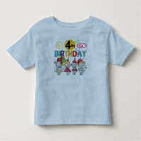 Mice 4th Birthday T-shirts et cadeaux