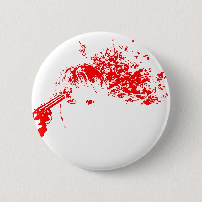 mich sanft töten button (Vorderseite)