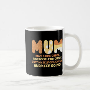 Mich selbst aufrappeln. Mich selbst abstauben. Und Kaffeetasse
