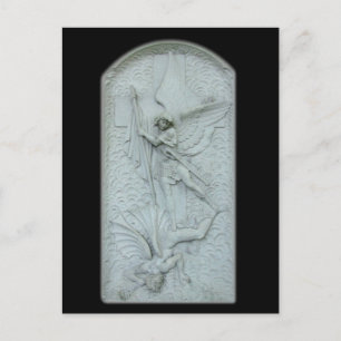Michael and Lucifer ~ Postcard Postkarte