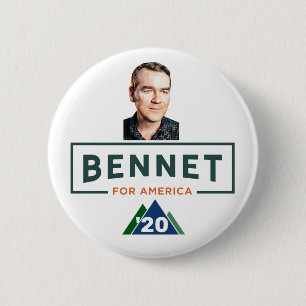 Michael Bennet für Präsidenten Button