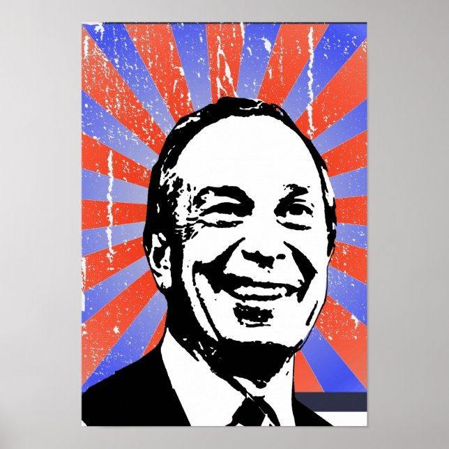 Michael Bloomberg Poster (Vorne)
