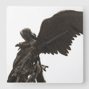 Michael Clock Quadratische Wanduhr