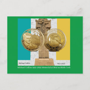Michael Collins 1922-2022 Irish Postcard Postkarte