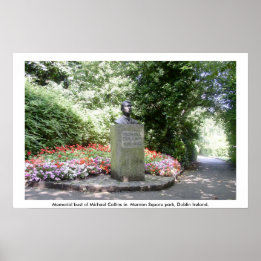 Michael Collins Denkmal, Dublin Poster
