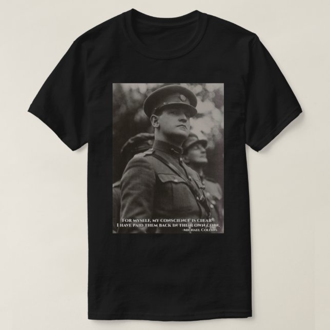 Michael Collins - Ich habe sie zurück in ihr O bez T-Shirt (Design vorne)