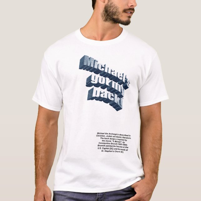 Michael der Erzengel T-Shirt (Vorderseite)